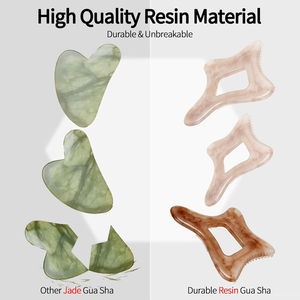 Outil Gua Sha en résine de grande taille pour le massage lymphatique du corps, la récupération musculaire et la circulation, masseur anti-cellulite pour les jambes et le dos - Product Image 2