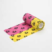 Bandage auto-adhésif jetable Bandage élastique cohésif Bandage élastique auto-adhésif pour usage animal