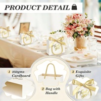 Bolsas de Papel Personalizadas con Logotipo Estampado en Caliente, Bolsas de Regalo para Joyería con Asas de Listón, Productos de Tendencia 2026, Novedades