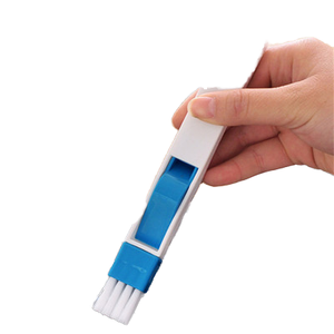 Multifunctional Mini Plastic <b>Window</b> <b>Cleaning</b> <b>Brush</b> with Nylon Bristles Portable for Door <b>Window</b> Slot Household <b>Cleaning</b> Tool - Product Image 4