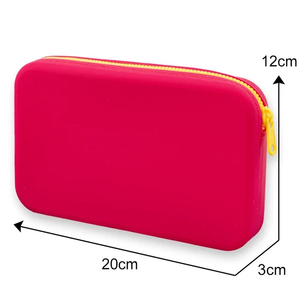 Luxury <b>Mini</b> Silicone Coin Purse <b>Pouch</b> for Women Girls-Custom Logo Cute Travel Zipper Makeup Cosmetic Kids Wallets Cardholders - Product Image 1