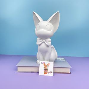 도매 수제 유니콘 인형 어린이용 흰색 인형 깨지지 않는 그래피티 색칠 저금통 DIY 장식용 - Product Image 3