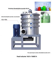 Unité de récupération de solvant acétonitrile (ACN) à haute pureté par distillation supergravitaire continue à faible consommation d'énergie