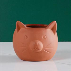 Vases, bols, pots, conteneurs, bocaux et boîtes <span class=keywords><strong>en</strong></span> <span class=keywords><strong>terre</strong></span> <span class=keywords><strong>cuite</strong></span> faits à la main, design moderne, pour bougies de Noël <span class=keywords><strong>en</strong></span> forme de chat, pour la maison, vente <span class=keywords><strong>en</strong></span> gros - Product Image 2