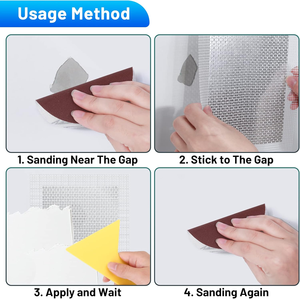 Kit <span class=keywords><strong>de</strong></span> réparation <span class=keywords><strong>de</strong></span> cloisons sèches, kit <span class=keywords><strong>de</strong></span> réparation <span class=keywords><strong>de</strong></span> <span class=keywords><strong>mur</strong></span> en aluminium pour cloisons sèches, réparation <span class=keywords><strong>de</strong></span> trous <span class=keywords><strong>de</strong></span> grande taille pour cloisons sèches - Product Image 5