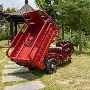 Scooter électrique de transport ouvert motorisé 3 roues camion à <span class=keywords><strong>benne</strong></span> basculante tricycle 1000w batterie - Product Image 5