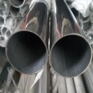 Suministro directo de fábrica SUS grado alimenticio 1 pulgada 300 serie Tubo ERW línea de soldadura tipo tubo de acero inoxidable para Decoración
