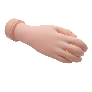 Modèle de mains de formation d'ongles, fausse main artificielle, pratique pour les ongles, outil de beauté des ongles pour femmes, manucure 45x33x49 PVC - Product Image 4