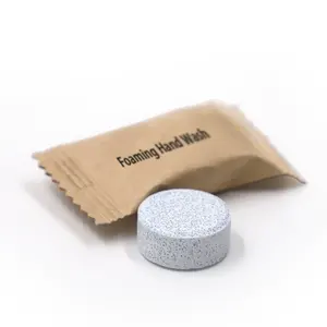 Tableta de jabón de manos espumosa Tableta efervescente ecológica para Recargas Tableta limpiadora