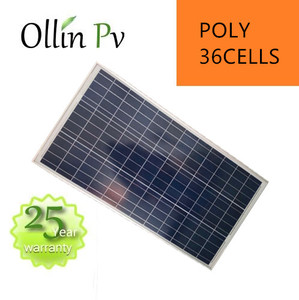 แผงโซลาร์เซลล์ 100w 18V Poly Solar Tech โมดูลพลังงานแสงอาทิตย์ OL-100-36P - Product Image 2