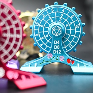 Romantik dönme dolap dönen üst dönen zar 7-in-<span class=keywords><strong>1</strong></span> dekompresyon zar Fidget DND oyun oyuncu için - Product Image 4