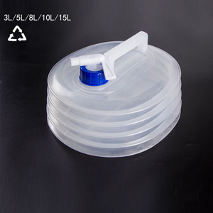 Ngoài trời ráp hộ gia đình di động làm sạch có thể gập lại nước container uống đa chức năng lưu trữ thực phẩm cấp PP + PTR - Product Image 2