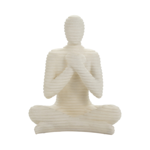 Statua di Figura Seduta in Resina, Scultura Moderna per Arredamento Casa, Soggiorno, Bagno, Ufficio, Scrivania, Esposizione su Mensola - Product Image 1