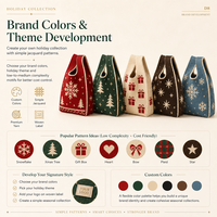 Sac de poignet tricoté haute densité personnalisé avec logo et étiquette tissée sur mesure pour cadeaux de marque de détail sur le marché européen