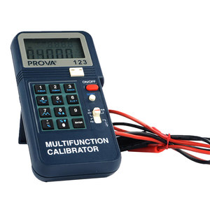 Calibrateur de boucle PROVA100 4 à 20 mA, compteur de processus, sortie 0 à 24 V, résolution 1 µA, rampe automatique, sélectionnable 0 à 24 mA - Product Image 1