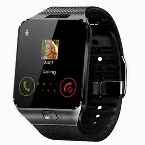 Smart Watch men android phone bluetooth Watch Waterproof Camera Sim Card Smartwatch Call Bracelet Watch Women DZ09 Free shipping