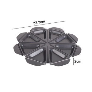 Ensemble de moules à tartelettes EZ Pockets, moule à pâtisserie, découpe-pâte, antiadhésif, acier au carbone, 12 cavités, 6 cavités, formes variées, passe au lave-vaisselle - Product Image 5