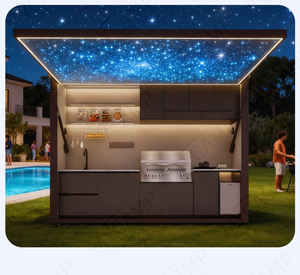 Parrilla de Gas para Exteriores, Personalizable, Portátil, Modular, Mueble de Cocina para Exteriores, Isla de Barbacoa, Gabinetes para Isla de Barbacoa - Product Image 3