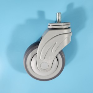 Unterstützt kundenspezifische Modelle Komplette medizinische Bett-Schraubstangen Medizinische geräuschlose Rollen 4 Zoll Universal-Bremsräder - Product Image 5