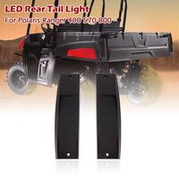 YongJin 2411450 lentille noire feu de Position LED retangulaire feu arrière pour Polaris Ranger 400 570 800 système d'éclairage automatique