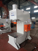Presse hydraulique de haute précision de type C Boreino de 100 tonnes avec moteur et pompe PLC Y41-100T