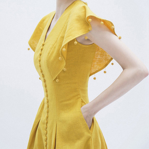 Gao Leng <span class=keywords><strong>Yu</strong></span> Sœur Aînée Vent Matures Jupe Longues En Coton Et <span class=keywords><strong>Lin</strong></span> Style Robe Femmes Jupe En <span class=keywords><strong>Lin</strong></span> - Product Image 1