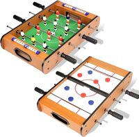 Mini baby-foot Table de football Table de football en bois accessoires de jeu de Table de football pour enfants adultes soirées en famille divertissement