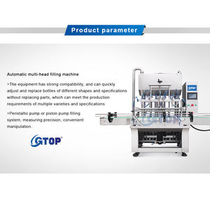 Remplisseur de bouteilles entièrement automatique2 4 à 6 têtes Machine de remplissage de shampoing Détergent liquide chimique Toner Équipement de remplissage démaquillant - Product Image 5