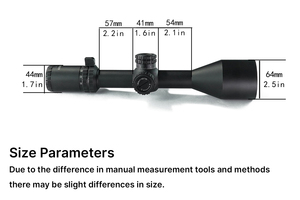 Lunette de visée BANGBANG 5-30X56 SFIR FFP, tube de 30 mm, longue portée, étanche, anti-buée, antichoc pour l'observation de la faune - Product Image 6