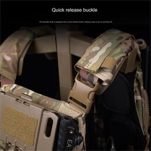 वी के एमबाव ट्रेपेज़ोइडल प्लेट बैग त्वरित रिलीज रणनीतिक बलुल सिस्टम के लिए सामरिक उच्च अनुकूलनीय बलुल प्रणाली - Product Image 3