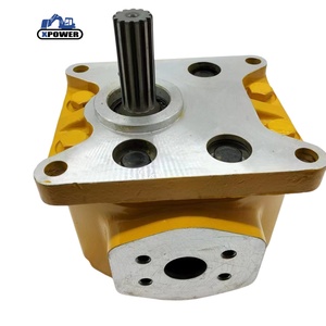 อะไหล่แท้ OEM รุ่น D53A D53P ปั๊มหลักของรถขุด ปั๊มเกียร์ ปั๊มไพล็อต 704-11-38100 - Product Image 1