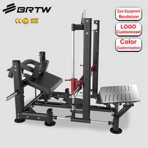 Équipement de musculation commercial Brightway, banc d'entraînement abdominal horizontal, banc de poussée des hanches assis, constructeur de fessiers, <span class=keywords><strong>pont</strong></span> pour les fessiers - Product Image 1