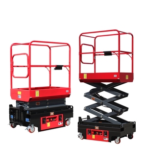 Plataforma Elevadora Hidráulica Portátil Mini Estándar UE/EE. UU. para <span class=keywords><strong>Alquiler</strong></span>, Uso Industrial, Construcción y Residencial, 300 kg, 3-4.8 m - Product Image 3