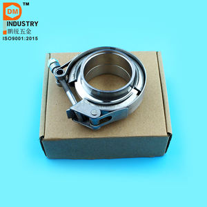 2.5 ''V-Band Clamp, 304 Stainless Steel Racing Modifikasi Aksesoris Pipa Knalpot Band Aksesoris Jepit - Product Image 2
