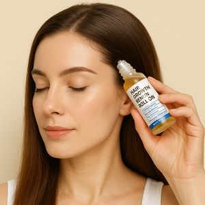 성장 촉진에 맞춤형 로고 헤어 롤 두피 혈청 보습 건강한 로즈마리 모발 성장 세럼 롤 온 - Product Image 6