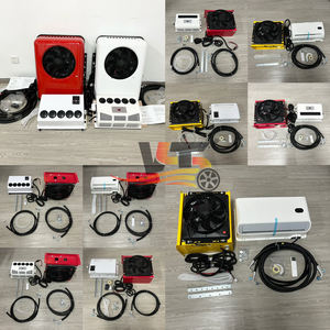 12 Volt <span class=keywords><strong>24</strong></span> Volt Camion Voiture Split Camion Parking Climatiseur Semi Alimenté Par Batterie Électrique AC Système pour Camion - Product Image 4