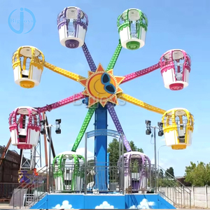 Divertidas y Económicas Atracciones de Feria para Niños y Adultos, Gran Noria de Linternas para 32 Personas para Parque de Atracciones al Aire Libre en Oferta - Product Image 5