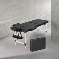 Table de massage multifonctionnelle pliable et réglable en acier inoxydable, idéale pour les spas, salons de beauté, gymnases et chambres à coucher – Meilleure vente