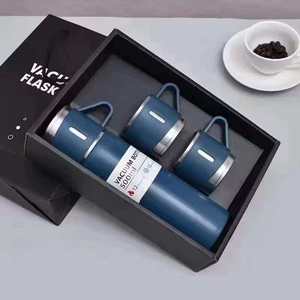 500 ml double-layer <b>insulated</b> cup gift set teacup 304 stainless steel <b>insulated</b> cup water bottle portable vacuum <b>flask</b> - Product Image 4