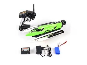 <span class=keywords><strong>WLtoys</strong></span> 915 2.4G RC Barco de Carreras Eléctrico con Motor sin Escobillas de Alta Velocidad 45KM/H, Sistema de Refrigeración por Agua y Baterías - Product Image 3