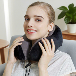 Oreiller en forme de U mémoire coton <span class=keywords><strong>avion</strong></span> oreiller Portable et stockable <span class=keywords><strong>pour</strong></span> voyage cou oreiller <span class=keywords><strong>pour</strong></span> bureau sieste - Product Image 5