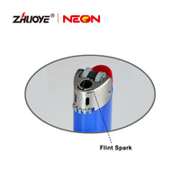 Briquet à gaz butane rechargeable Maxi en gros, allume-cigare, briquet à silex, fabricant, logo personnalisé, autres briquets