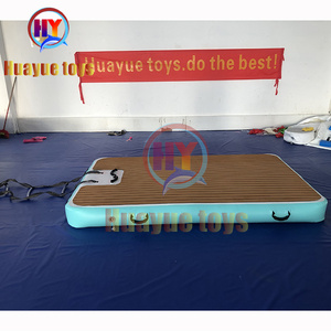 Île flottante gonflable <span class=keywords><strong>en</strong></span> gros, bateau ponton, radeau, plateforme <span class=keywords><strong>de</strong></span> quai <span class=keywords><strong>de</strong></span> yacht pour se baigner au <span class=keywords><strong>soleil</strong></span> - Product Image 6