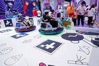 Simulateur de jeu de conduite haute performance en réalité virtuelle et mixte pour l'intérieur, en métal, acier et plastique