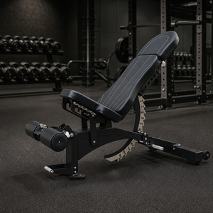 Nouvelle <span class=keywords><strong>banc</strong></span> de <span class=keywords><strong>musculation</strong></span> multifonction en acier inoxydable à réglage rapide 3 positions, inclinable, déclinable, pour curls, triceps et jambes - Product Image 6