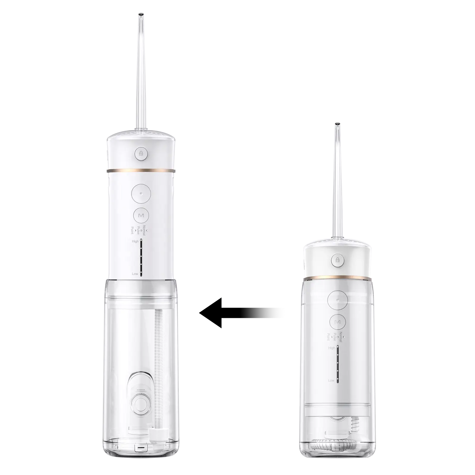 Flosser dentale ad acqua per la cura della salute personale per denti portatili pulitore per denti irrigatore USB ricaricabile Mini filo acqua senza filo