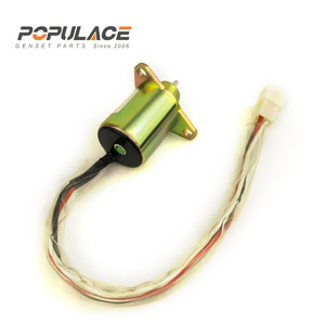 Vanne solénoïde d'arrêt d'incendie M810324 pour excavatrice, coupure de carburant, température normale, milieu huileux - Product Image 4