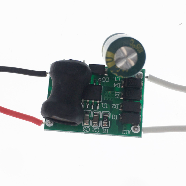 AC/DC 12v 24v 300ma 3W-15W Constant Current Led Bulb Driver Lamp Headlight Led Driver 36v