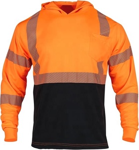 <span class=keywords><strong>Camiseta</strong></span> <span class=keywords><strong>de</strong></span> Seguridad con Capucha <span class=keywords><strong>de</strong></span> Manga Larga <span class=keywords><strong>de</strong></span> <span class=keywords><strong>Alta</strong></span> <span class=keywords><strong>Visibilidad</strong></span> Clase 3 para Hombre, Logotipo UPF 50, Protección Solar, Secado Rápido, Transpirable - Product Image 2