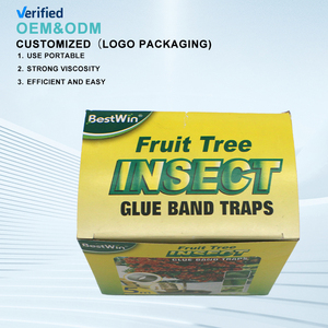Hàng rào côn trùng cây keo dính băng keo mỡ ban nhạc kiểm soát côn trùng trái cây mỡ dính keo ban nhạc Keo Bẫy - Product Image 5